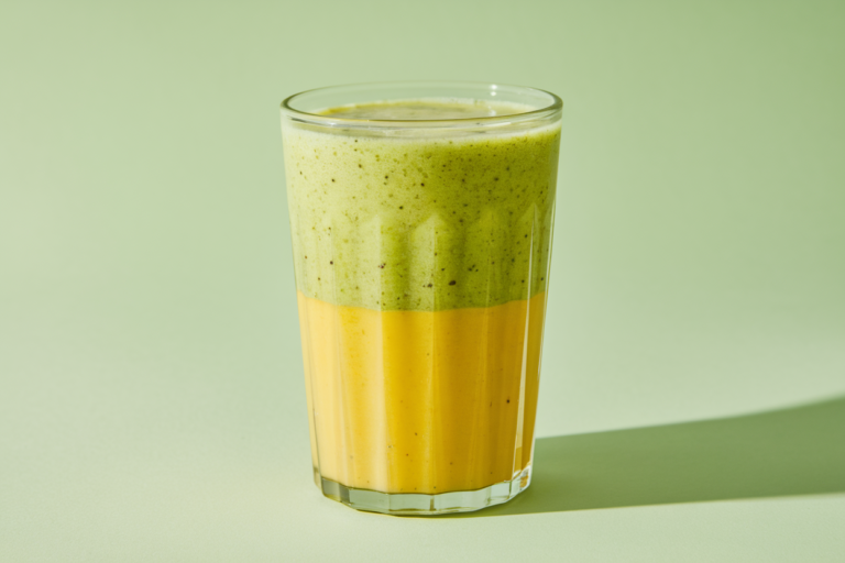 Kiwi Mango Smoothie With a Smooth Tropical Balance