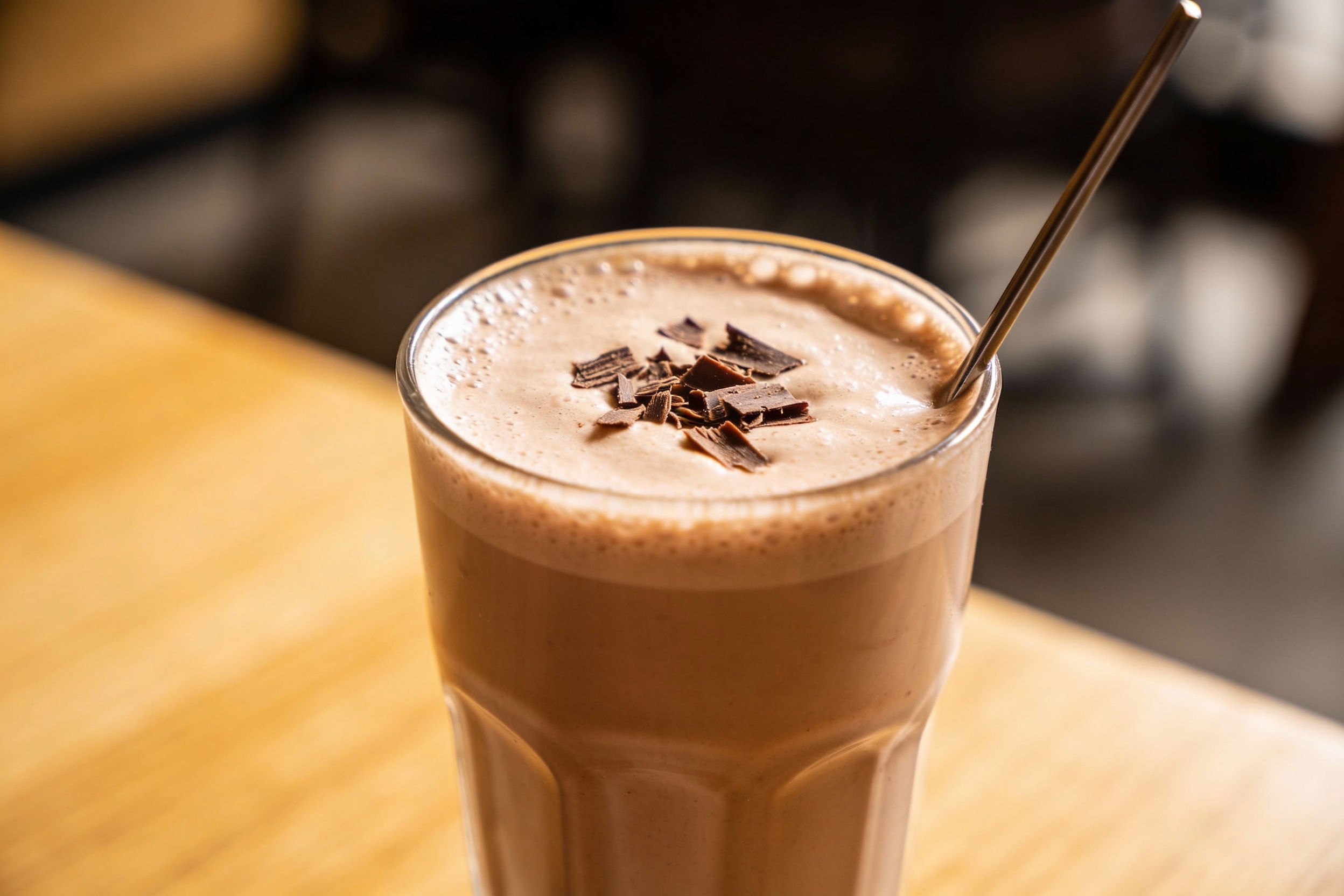 A Light Chocolate Smoothie That Doesn’t Feel Heavy