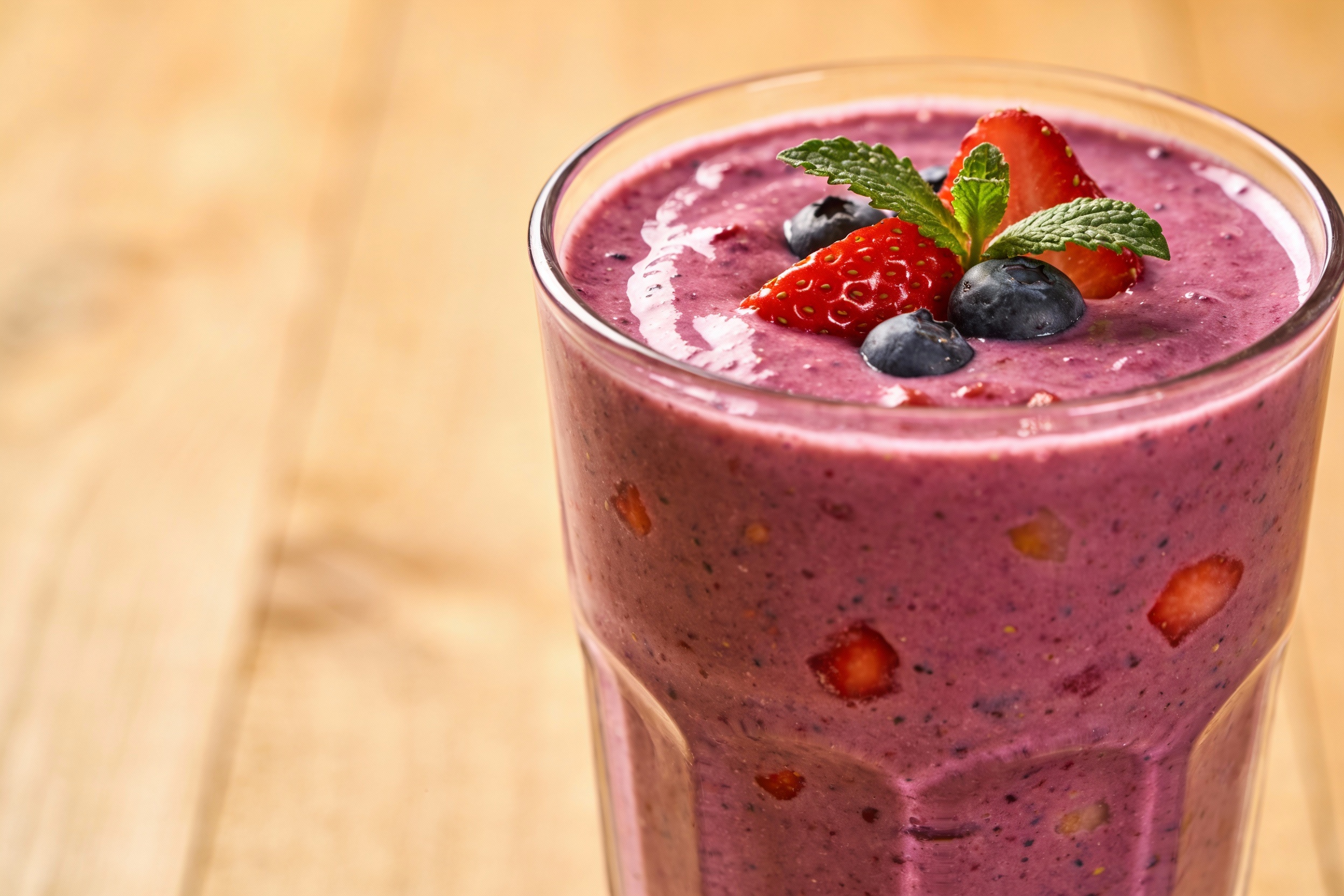 This Creamy Berry Smoothie Has No Yogurt at All