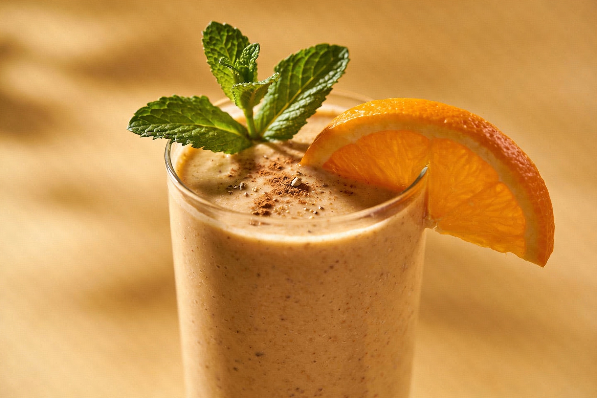 A Warm-Spiced Smoothie That Still Feels Fresh