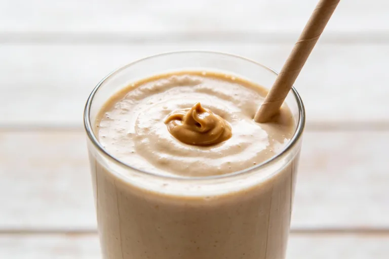 This Light Peanut Butter Smoothie Isn’t Heavy at All