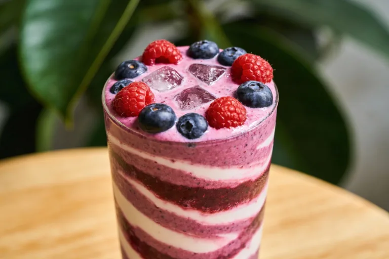 Coconut Water Berry Smoothie for Hydration Days