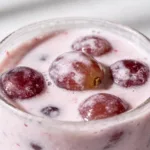 Frozen Grapes + Yogurt Smoothie That Tastes Like Candy