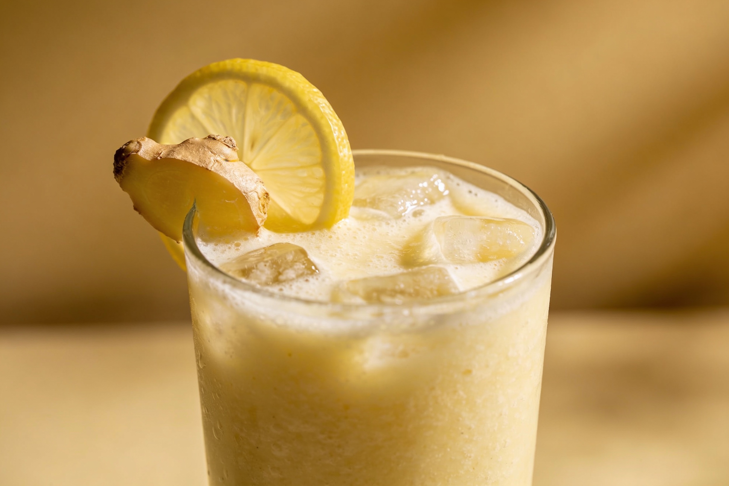 Lemon Ginger “Clear Head” Smoothie