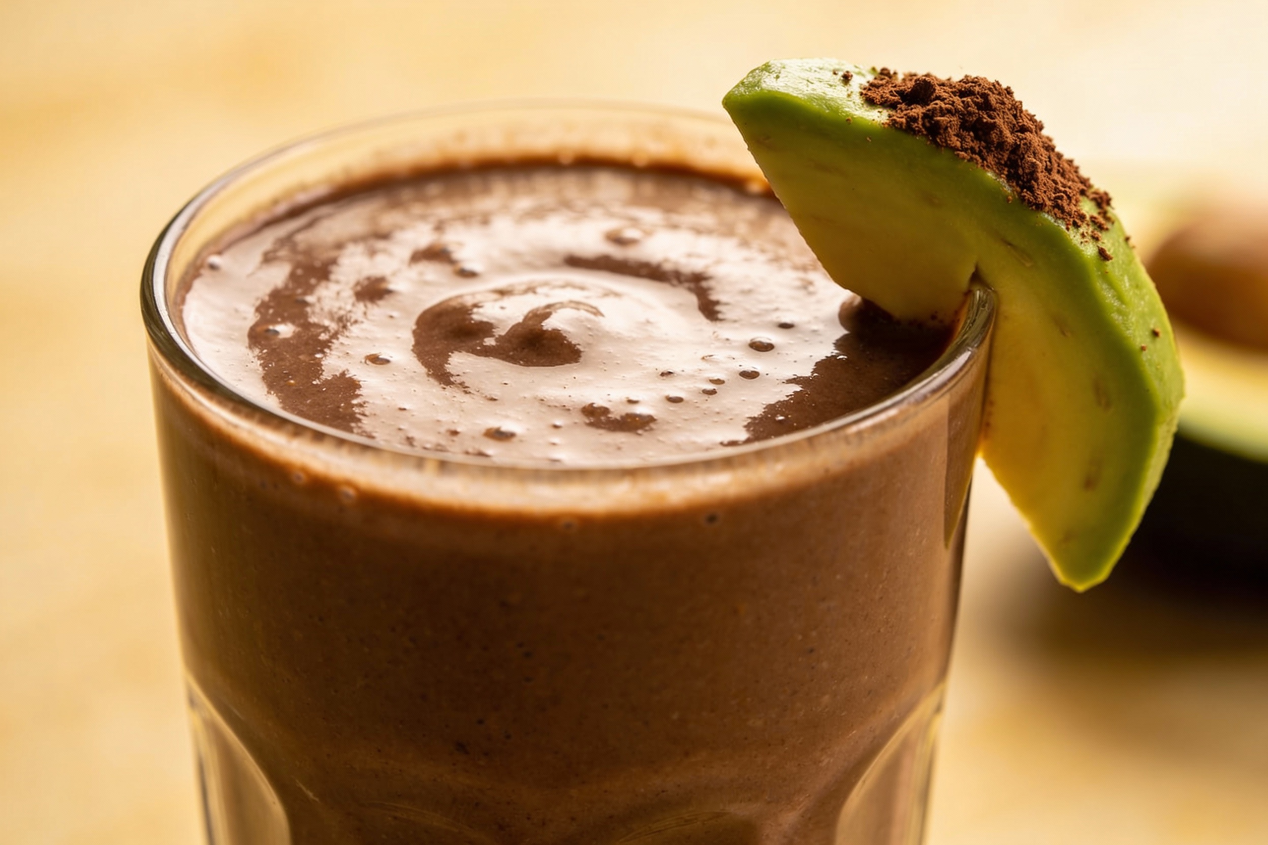 Creamy Avocado Cacao Smoothie (No Weird Aftertaste)