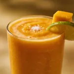 Mango Lime Smoothie With a Tiny Pinch of Salt