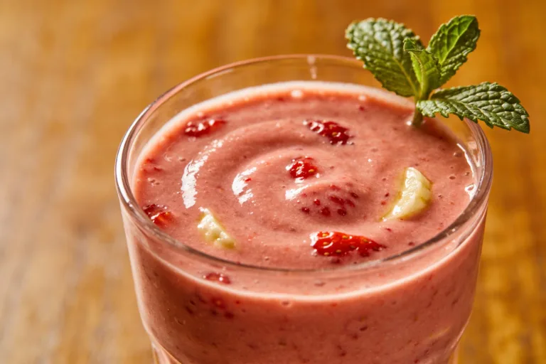 The Strawberry-Banana Smoothie That Actually Tastes Grown-Up