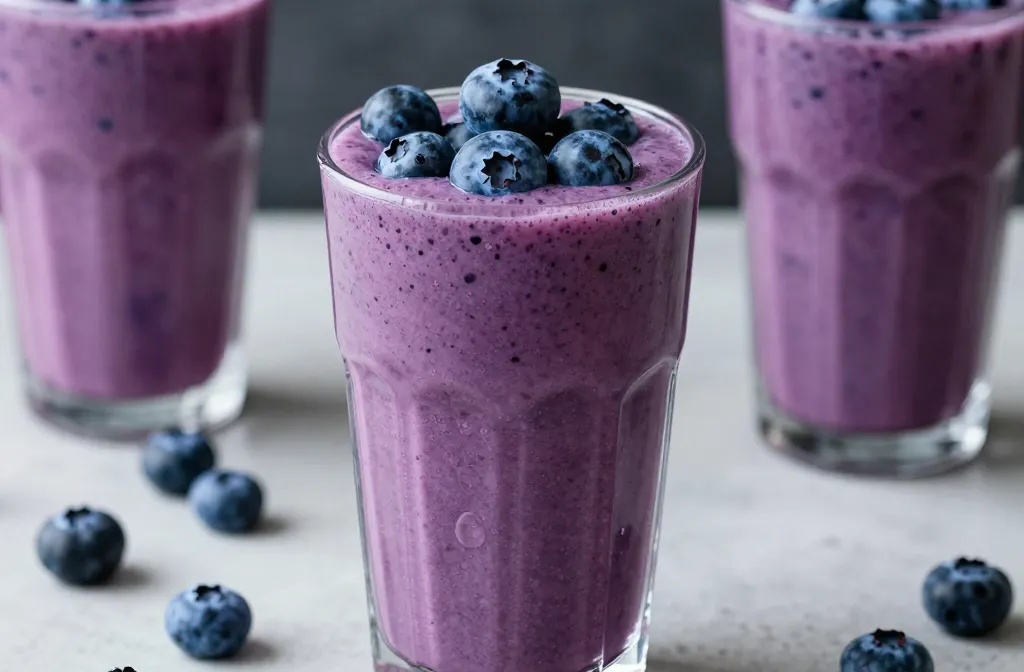 Blueberry Almond Smoothie That Actually Fills You Up