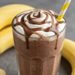 Chocolate Banana Smoothie With a Rich, Creamy Texture
