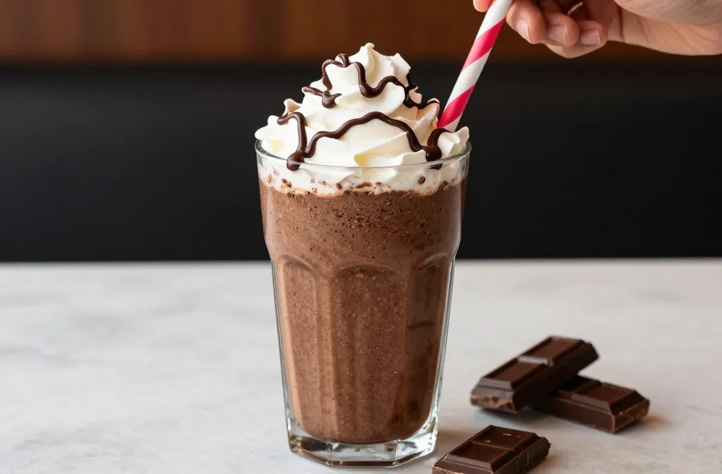 Chocolate Date Smoothie for an Afternoon Slump