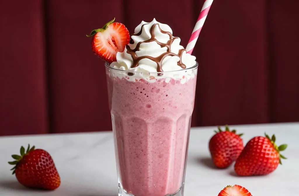 Strawberry Chocolate Valentine’s Smoothie