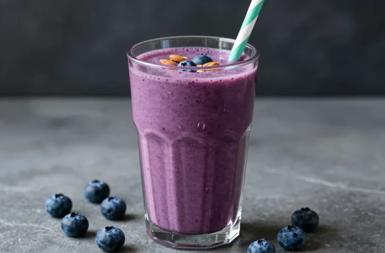 Blueberry Almond Smoothie That Feels Smooth and Balanced