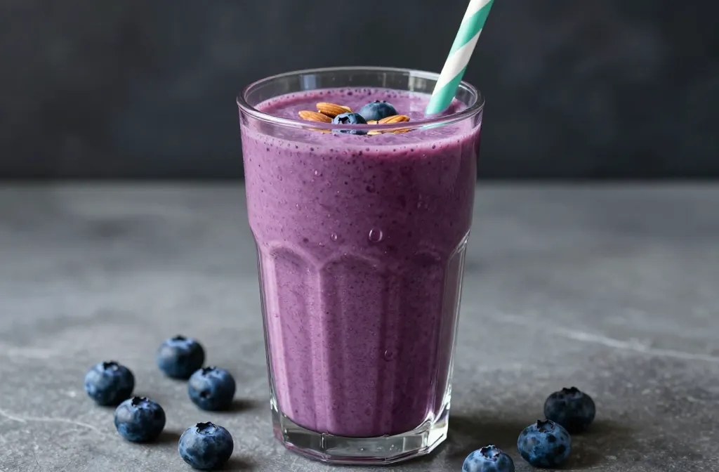 Blueberry Almond Smoothie That Feels Smooth and Balanced
