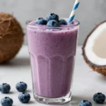 Blueberry Coconut Smoothie That Tastes Clean, Light, and Fresh