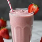 Creamy Cocoa Strawberry Smoothie That’s Naturally Dairy-Free