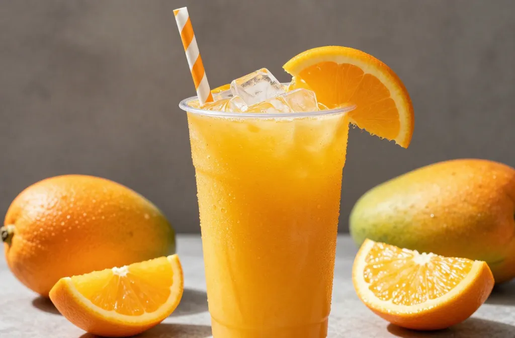 Orange Mango Smoothie With a Bright, Sunny Citrus Kick