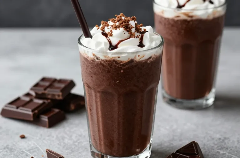 Dark Chocolate Date Smoothie That Feels Rich but Not Heavy