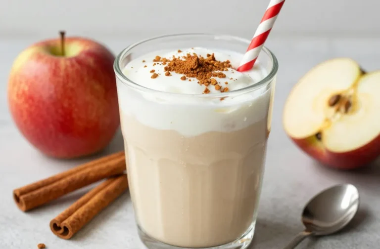 Apple Cinnamon Yogurt Smoothie That Feels Cozy and Gentle