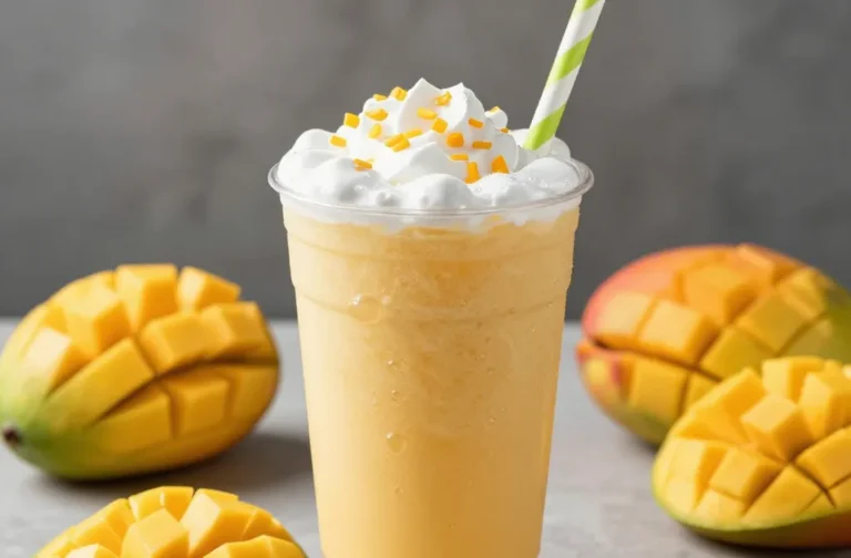 Mango Coconut Smoothie That’s Smooth, Light, and Easy to Drink
