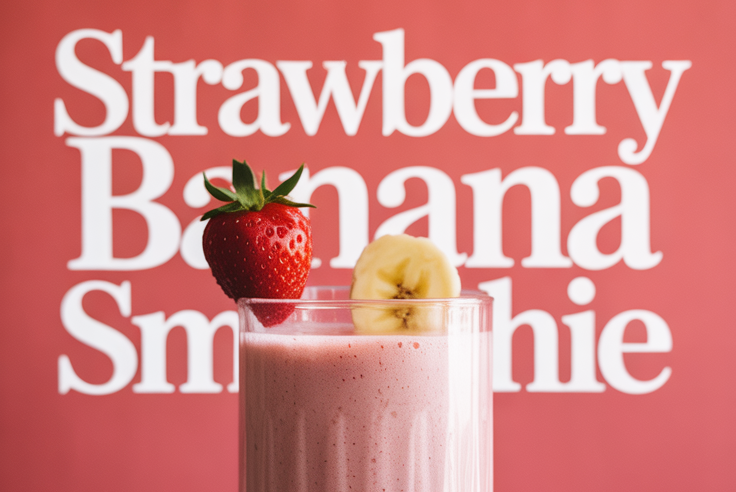 The Best Strawberry Banana Smoothie Recipe (Perfectly Creamy Every Time)