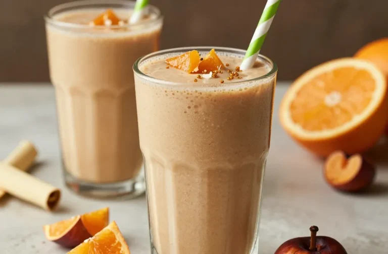 High-Fiber Prune Vanilla Smoothie That Actually Tastes Good