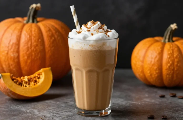Pumpkin + Espresso Smoothie for a Cozy Coffee Twist