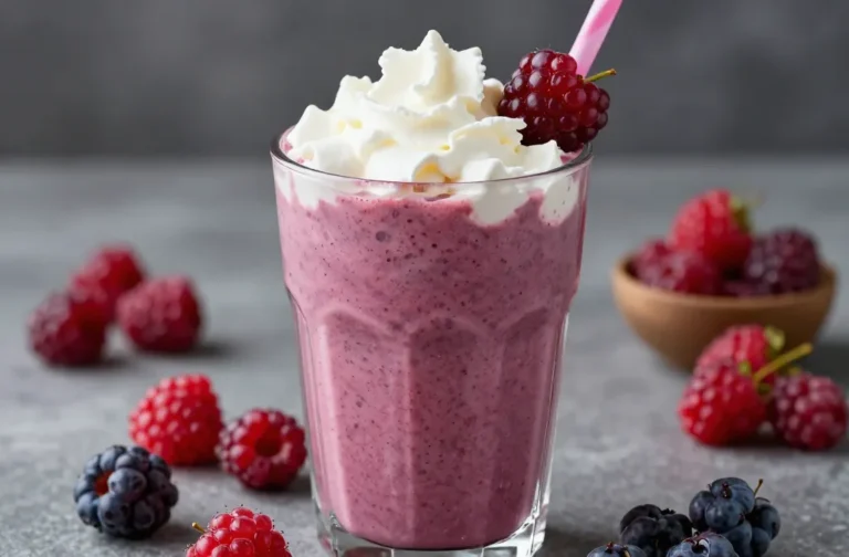 Cottage Cheese Berry Smoothie That’s Shockingly Creamy