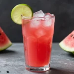 Watermelon Lime Electrolyte Smoothie With Coconut Water