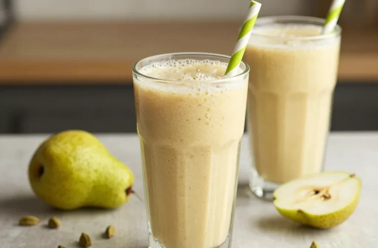 Pear Cardamom Smoothie That Tastes Like a Bakery