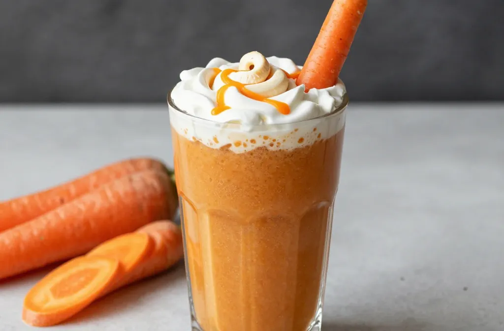 Carrot Cake Smoothie With Creamy Cashew Base