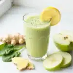 Glow Up with Lemon Ginger Spring Smoothie for a Gentle Cleanse