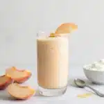 Irresistible Peach Yogurt Smoothie That Feels Soft and Simple