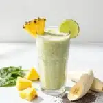 Craveable Pineapple Spinach Smoothie That Tastes Like Fruit