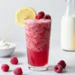 Raspberry Lemonade Smoothie with No Added Sugar That Slaps