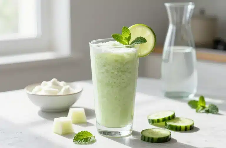 Revive Your Day with Honeydew Mint Smoothie for Early Spring Mornings