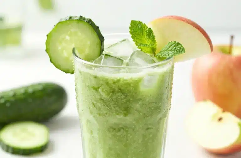 Wake Up with This Cucumber Apple Smoothie That Feels Extra Refreshing & Energized—Try It!