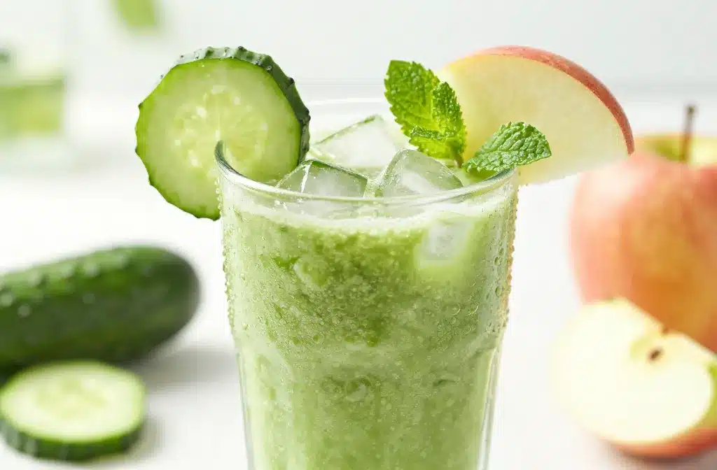Wake Up with This Cucumber Apple Smoothie That Feels Extra Refreshing & Energized—Try It!