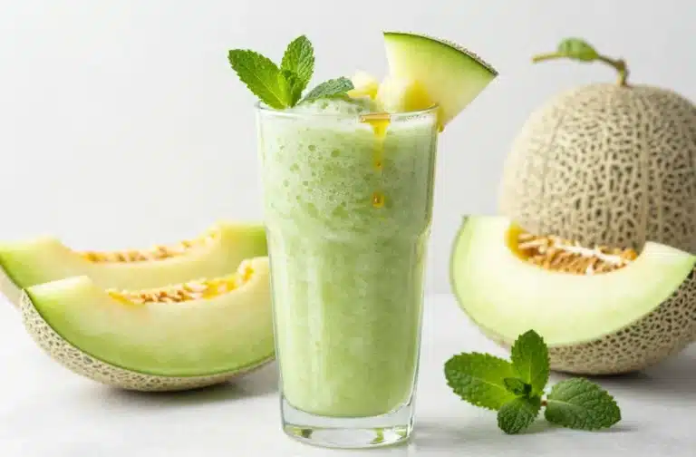 Thirst-Quenching Honeydew Mint Smoothie That’S Cool, Clean, and Hydrating