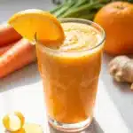 Carrot Orange Ginger Smoothie That Tastes Like Sunshine in 60 Seconds