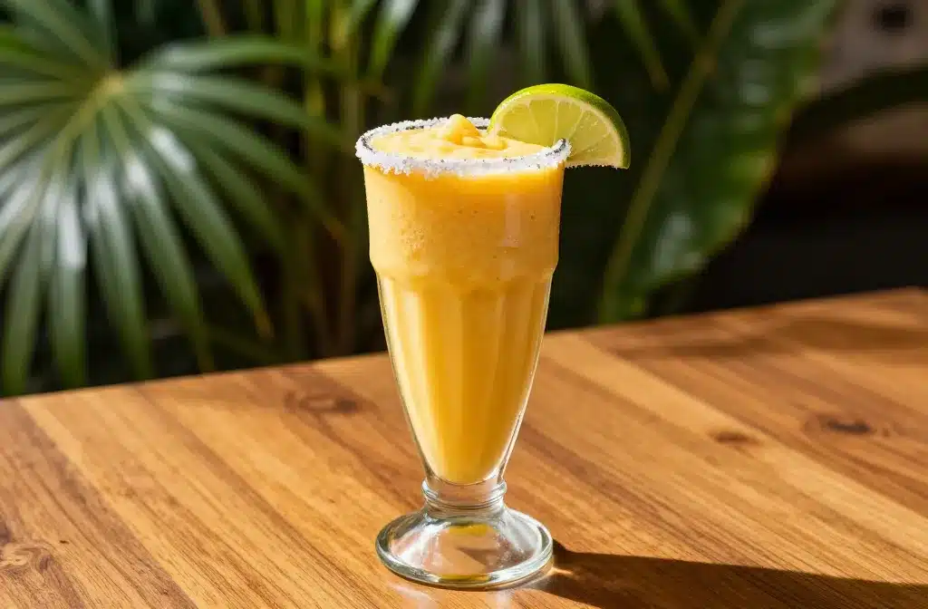 Magic Mango Lime Smoothie with a Tiny Pinch of Salt (So Good)