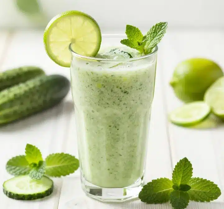 Thirsty? Try This Cucumber Lime Mint Smoothie That’S Ultra-Refreshing and Not Too Sweet
