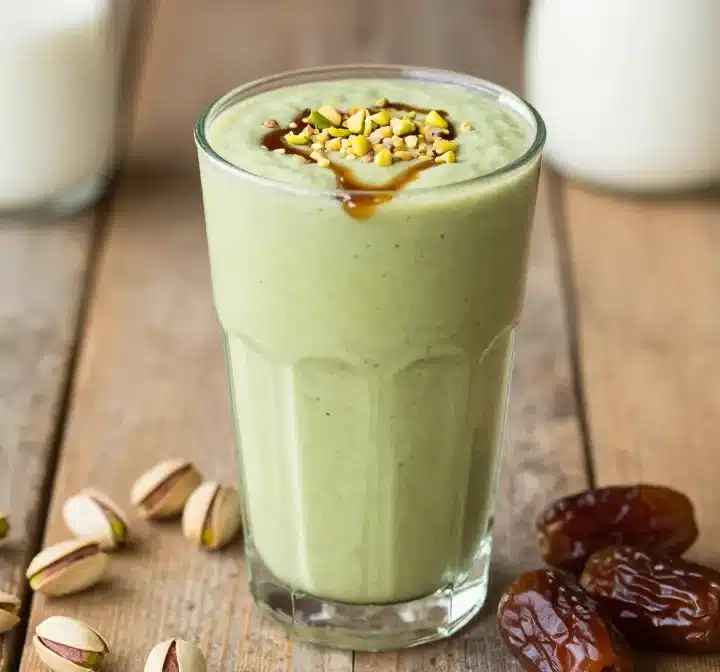 Drink Dessert! Pistachio Date Smoothie with a Creamy “Bakery” Vibe