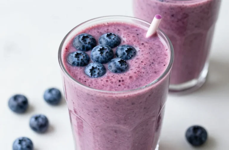 Blueberry Smoothie Recipe Packed with Flavor