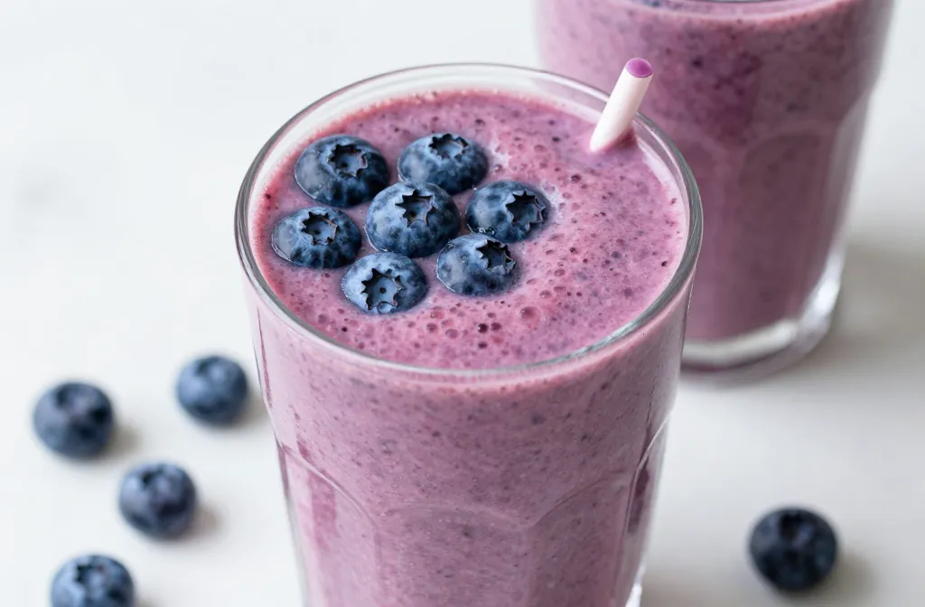 Blueberry Smoothie Recipe Packed with Flavor