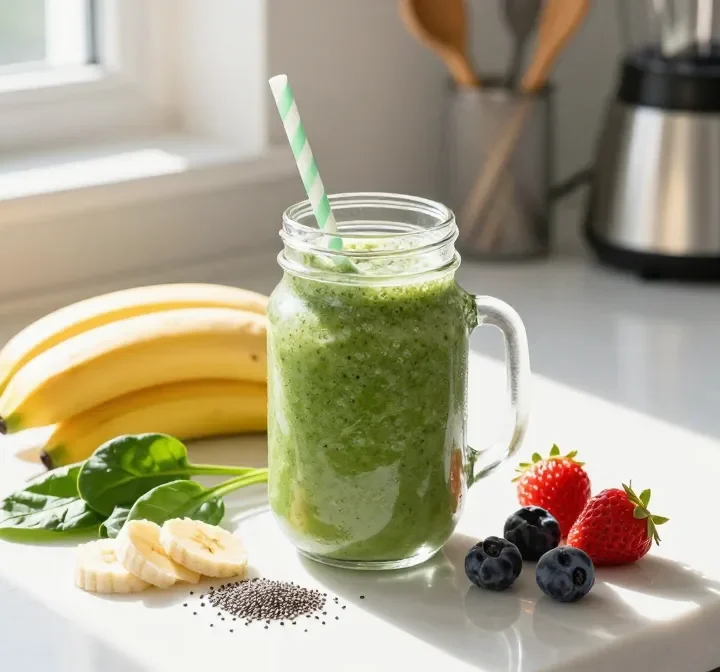 5-Minute Healthy Smoothie Recipe for Busy Mornings (Quick + Filling)