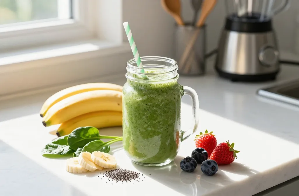 5-Minute Healthy Smoothie Recipe for Busy Mornings (Quick + Filling)