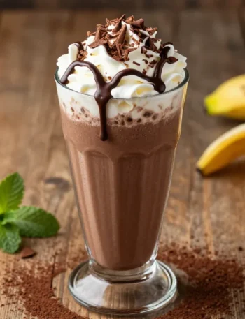 Chocolate Smoothie Recipe (Rich, Thick, Dessert-Style)