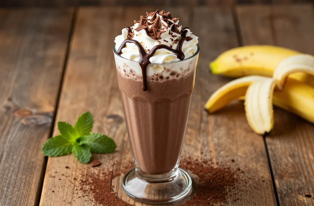 Chocolate Smoothie Recipe (Rich, Thick, Dessert-Style)