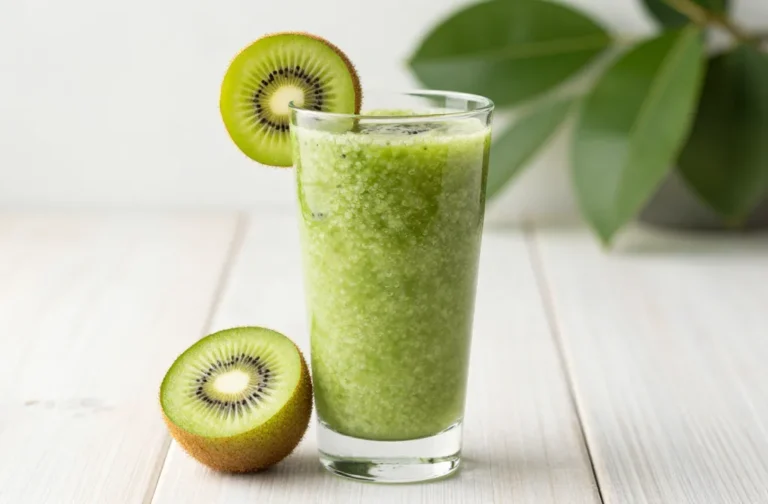 Kiwi Smoothie Recipe (Fresh, Tangy, and Bright Green)