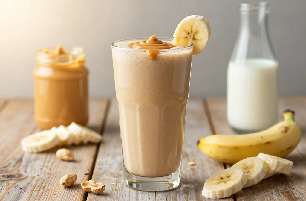 Peanut Butter Smoothie Recipe (Creamy, Sweet, and Satisfying) You’Ll Crave
